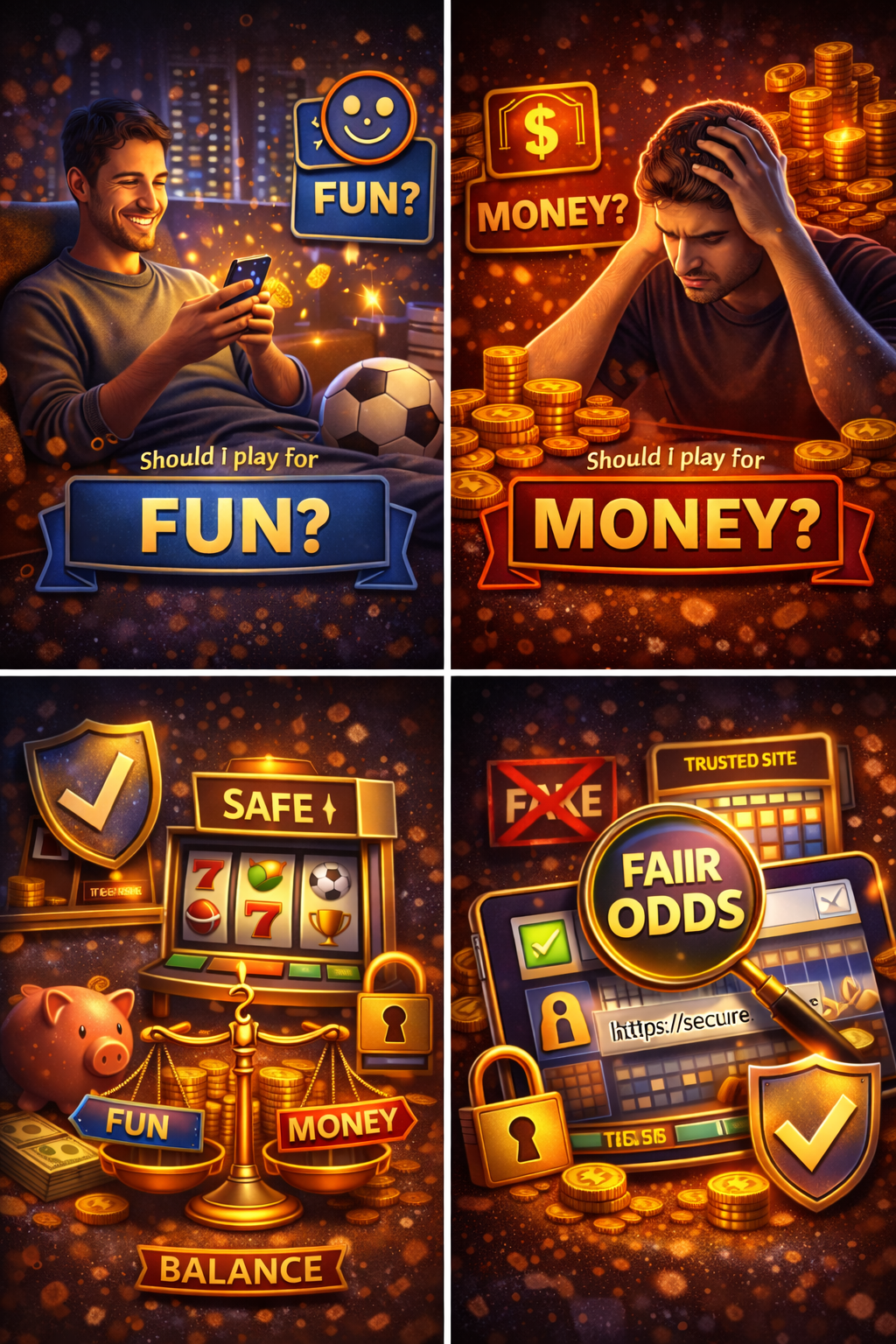 Giải trí hay kiếm tiền?